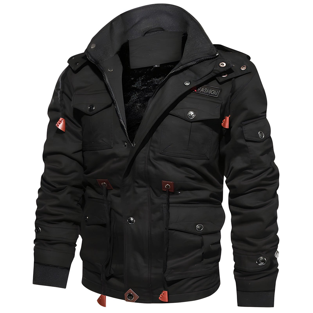 Léo | Manteau Imperméable Avec Doublure En Polaire Et Taille Ajustable