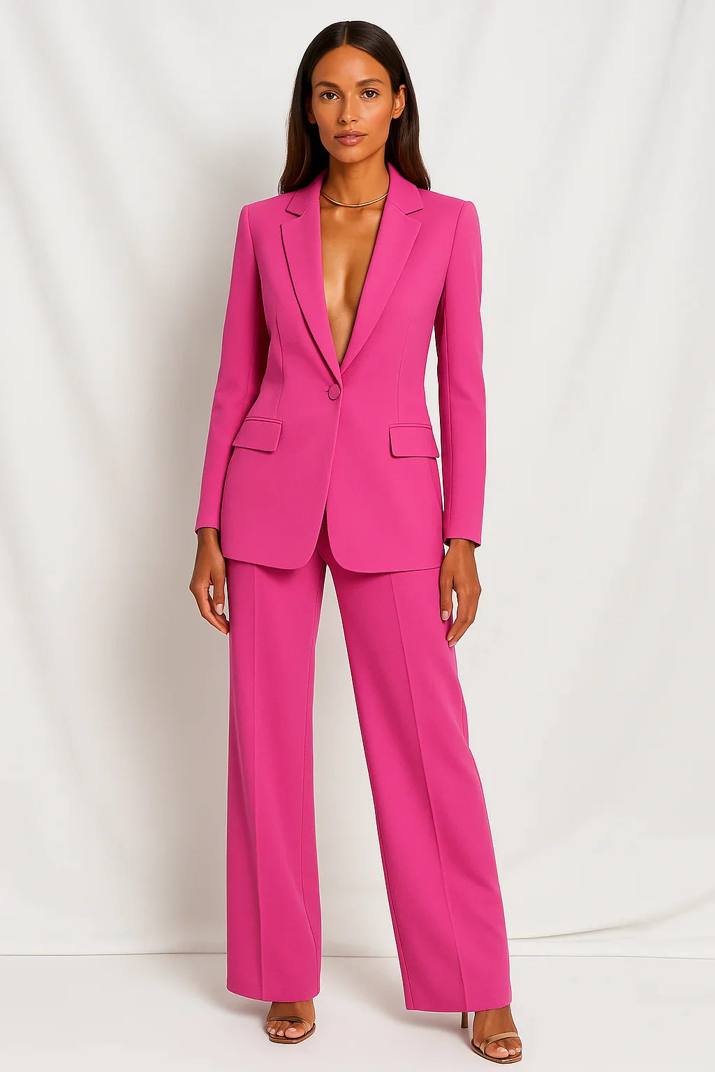 Élora | Ensemble Blazer Et Pantalon Élégant