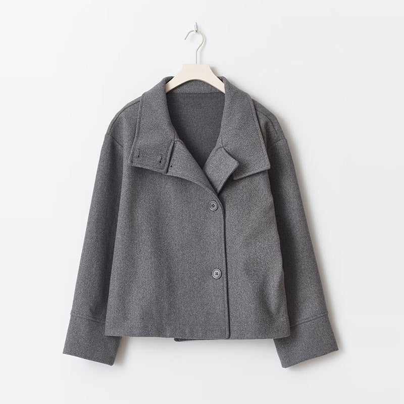 Élodie | Manteau Court À Double Boutonnage Pour Femme
