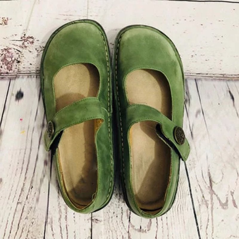 Vita | Femme Daim Brock sculpté Confortables Chaussures