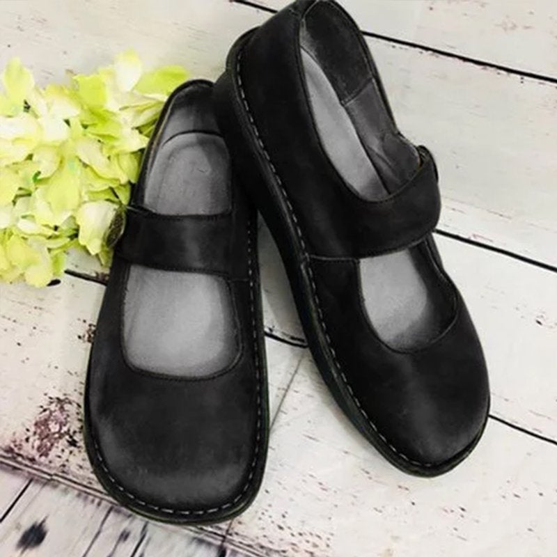 Vita | Femme Daim Brock sculpté Confortables Chaussures