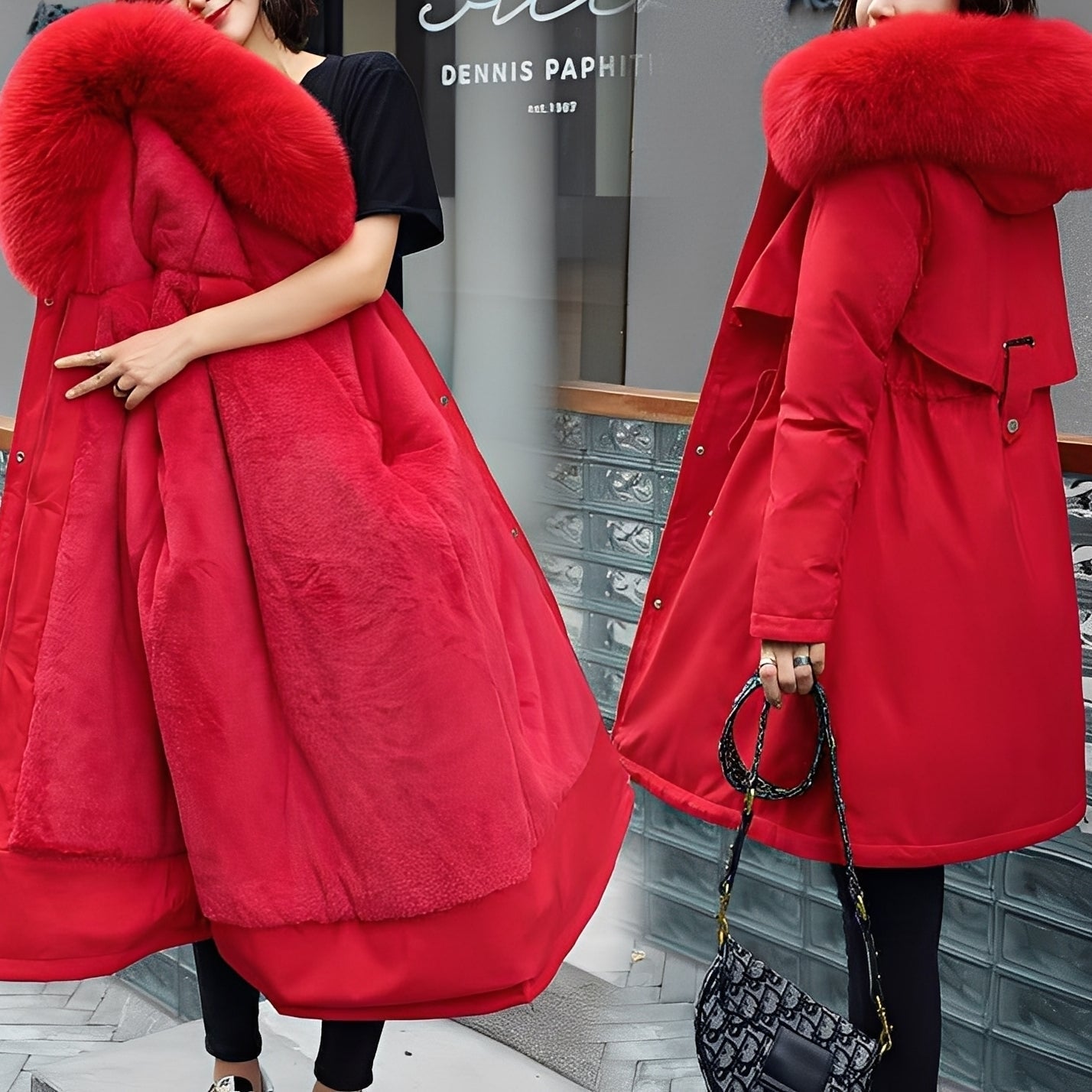 Evette | Manteau Chaud D’Hiver Pour Femme