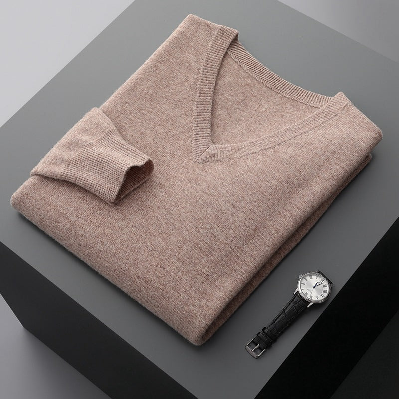 Walter - Pull Basique En Cachemire Pour Hommes