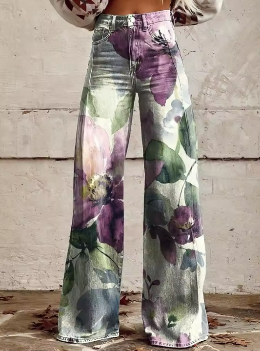 Solène | Pantalon Boho Vintage