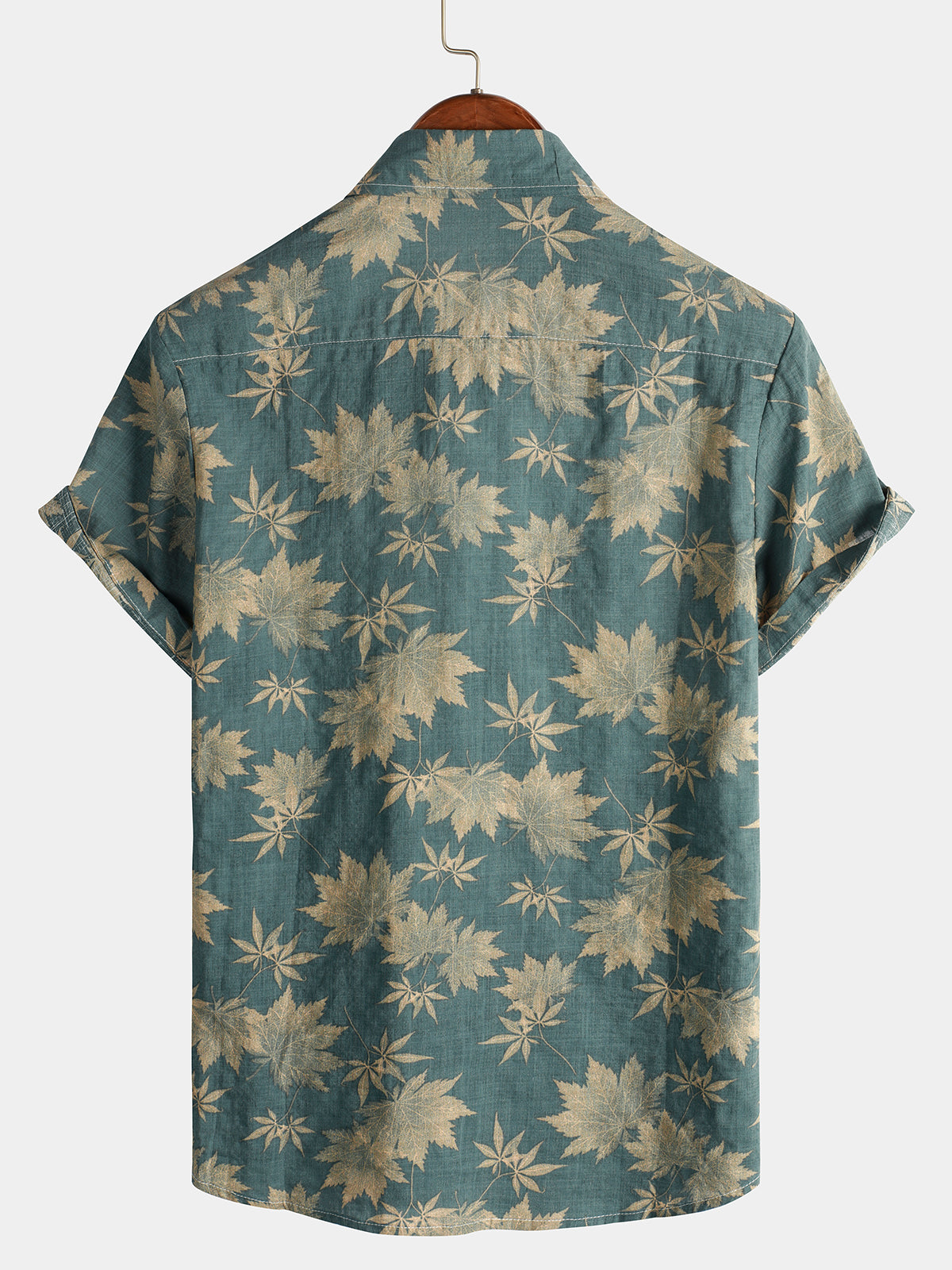 Zack | Chemise Hawaïenne En Coton Pour Homme À Manches Courtes