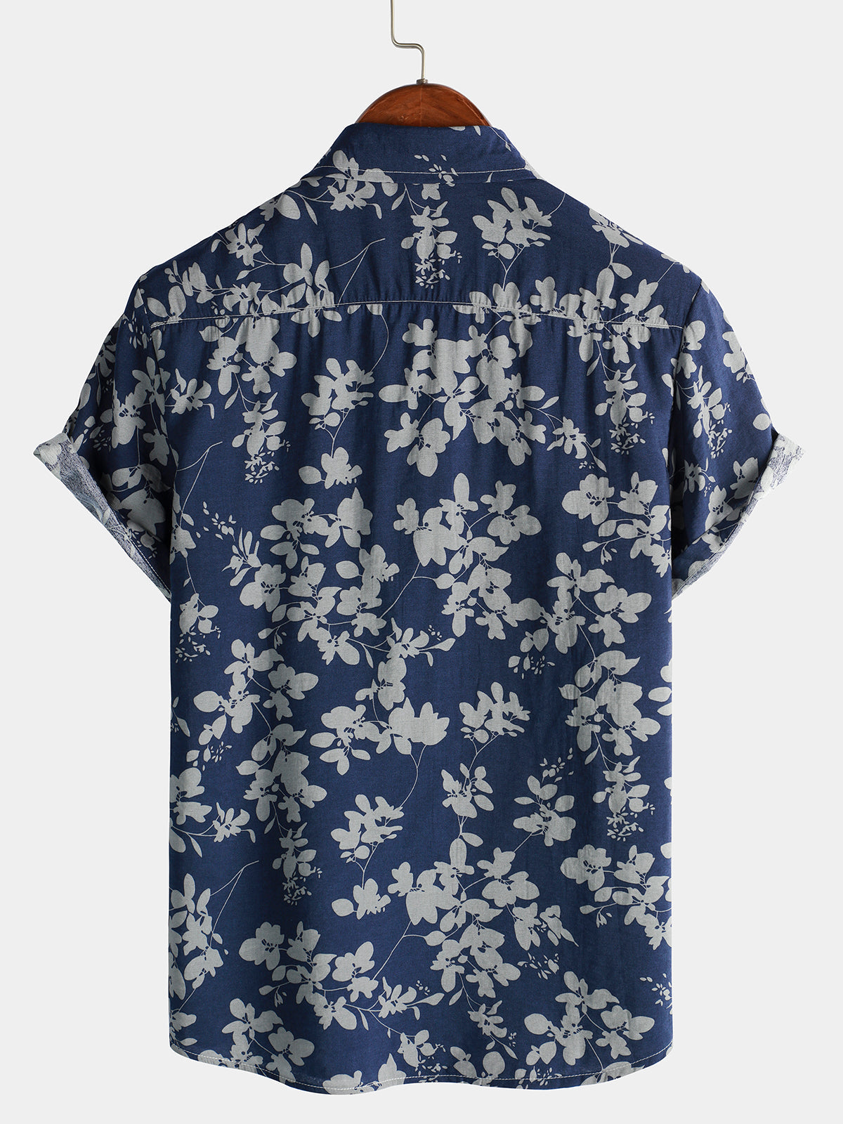 Zack | Chemise Hawaïenne En Coton Pour Homme À Manches Courtes