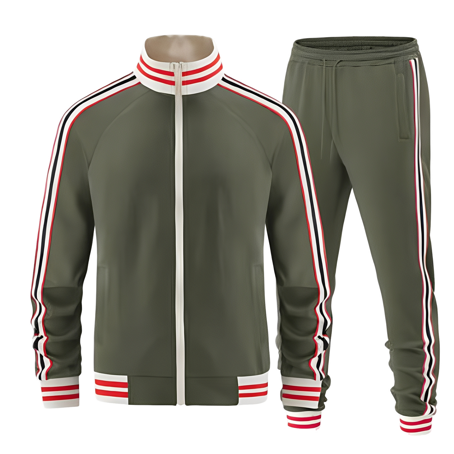 Cullen - Ensembles De Sport Rayés Et Elégants Pour Hommes