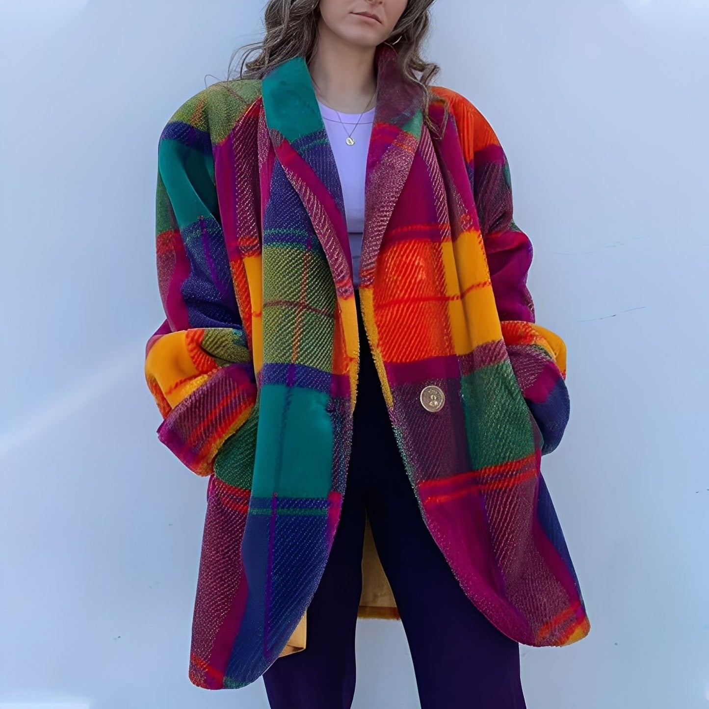 Alex - Manteau Coloré Pour Femme