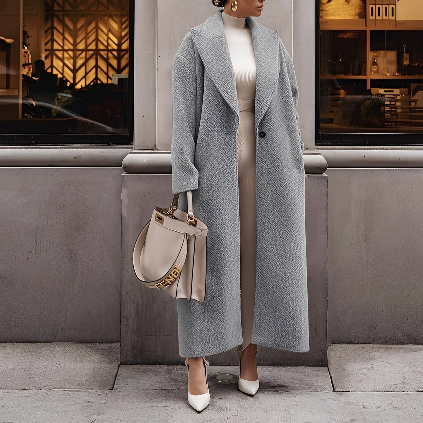 Quinlan | Manteau Oversize Élégant Et Confort Absolu