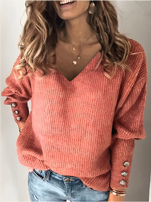 Beck | Pull Femme À Col En V