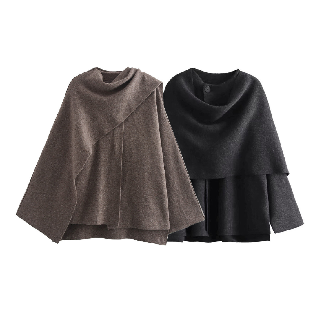 Emma | Poncho Élégant Et Confortable Pour Femme