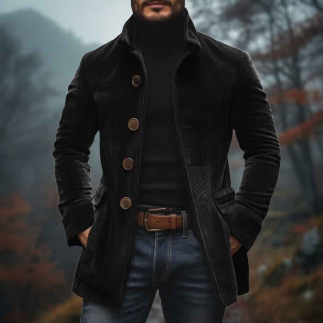Roll | Veste Blazer Élégante En Velours Côtelé
