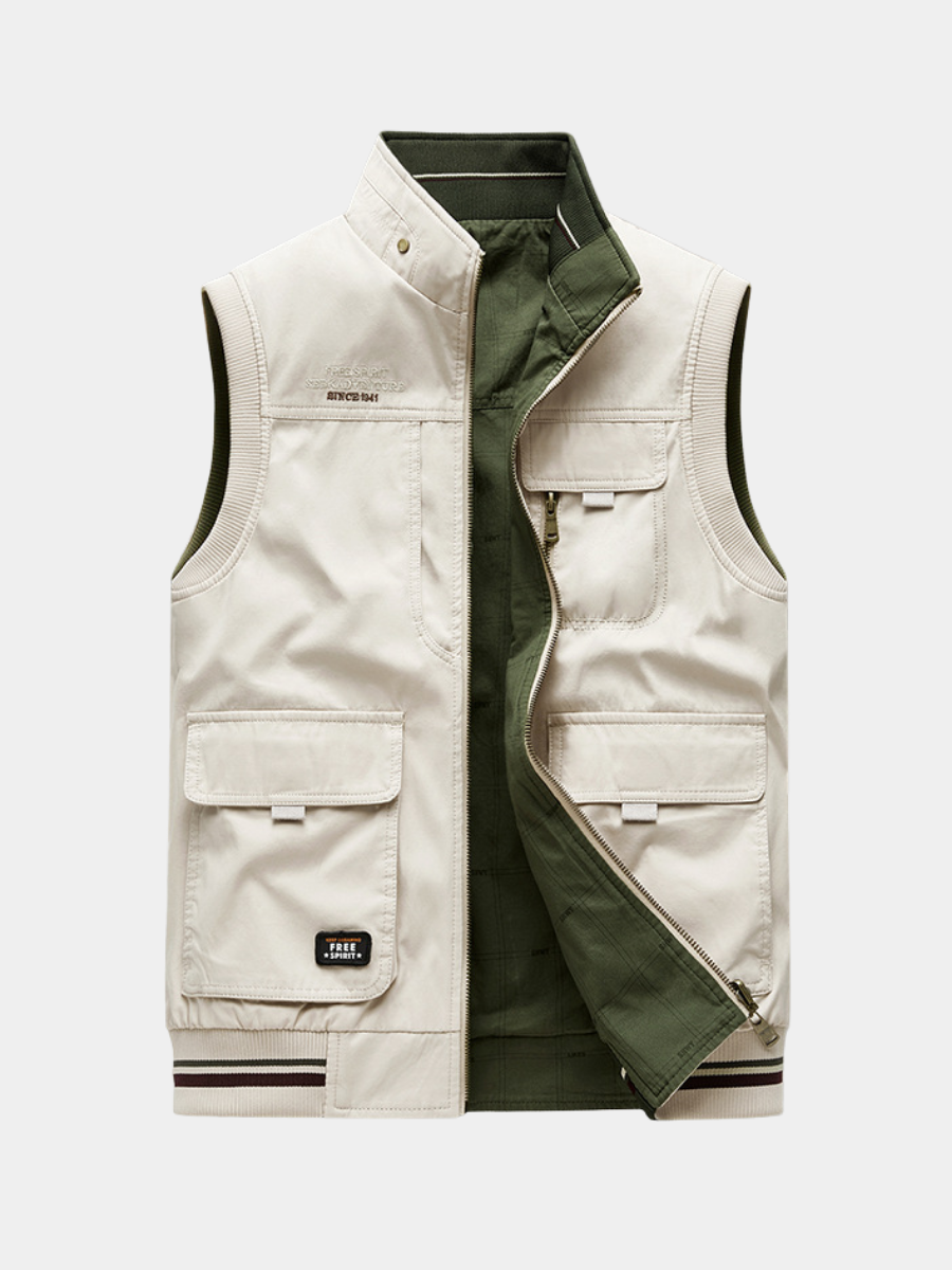 Aramis | Gilet De Luxe Homme En Coton – Élégance Et Fonctionnalité