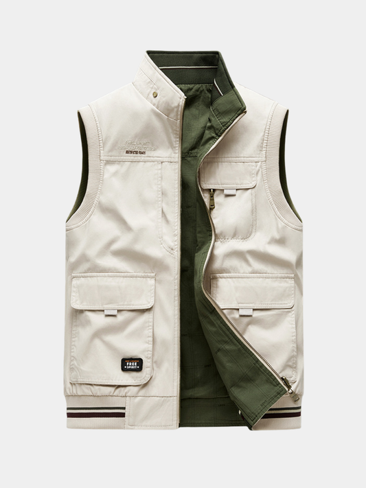 Aramis | Gilet De Luxe Homme En Coton – Élégance Et Fonctionnalité