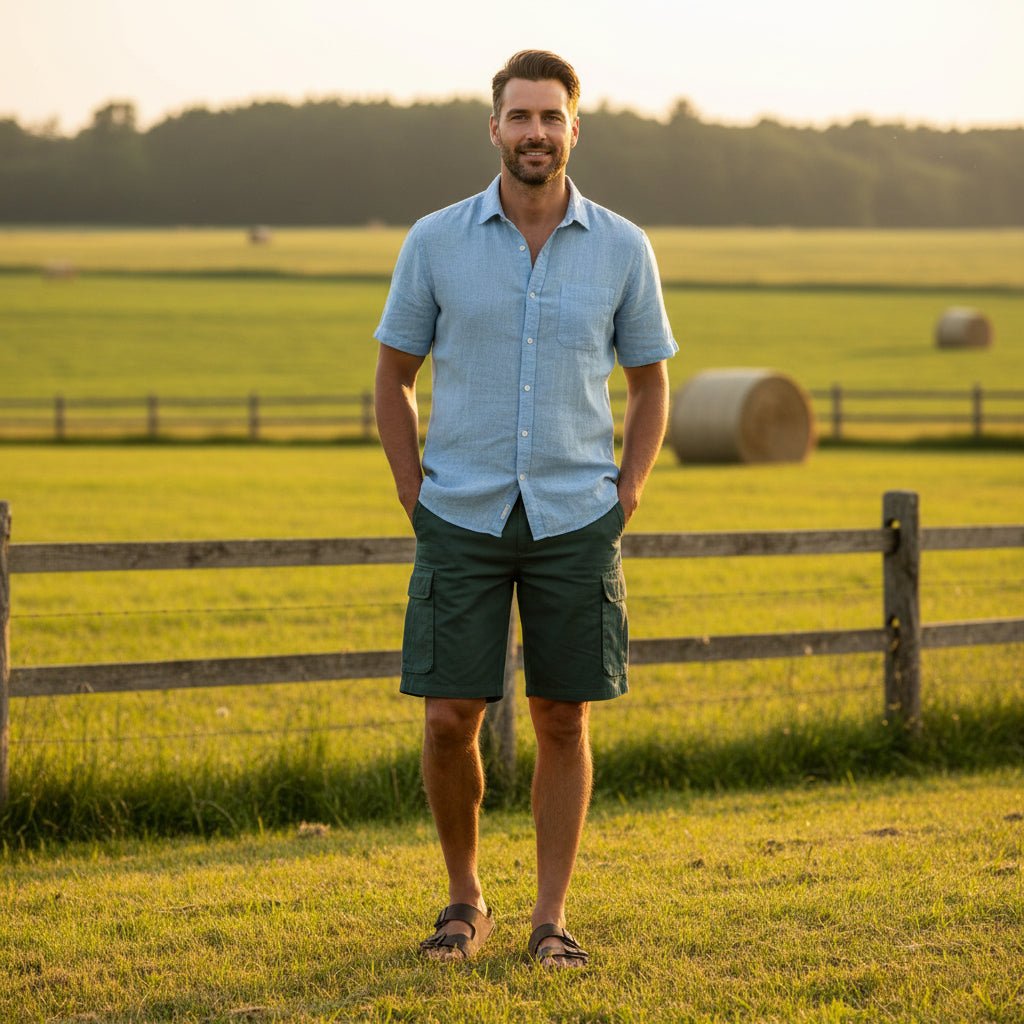 Abramo | Short Cargo Confortable Pour Homme Avec De Nombreuses Poches