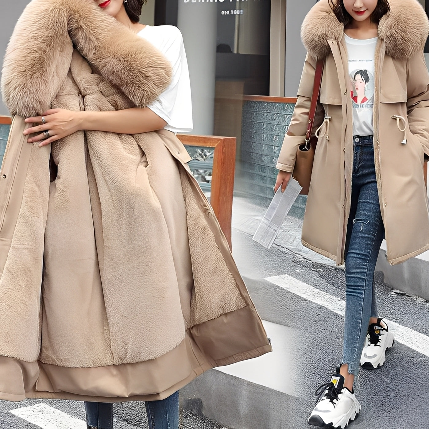Evette | Manteau Chaud D’Hiver Pour Femme