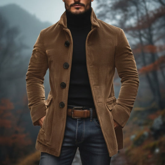 Roll | Veste Blazer Élégante En Velours Côtelé