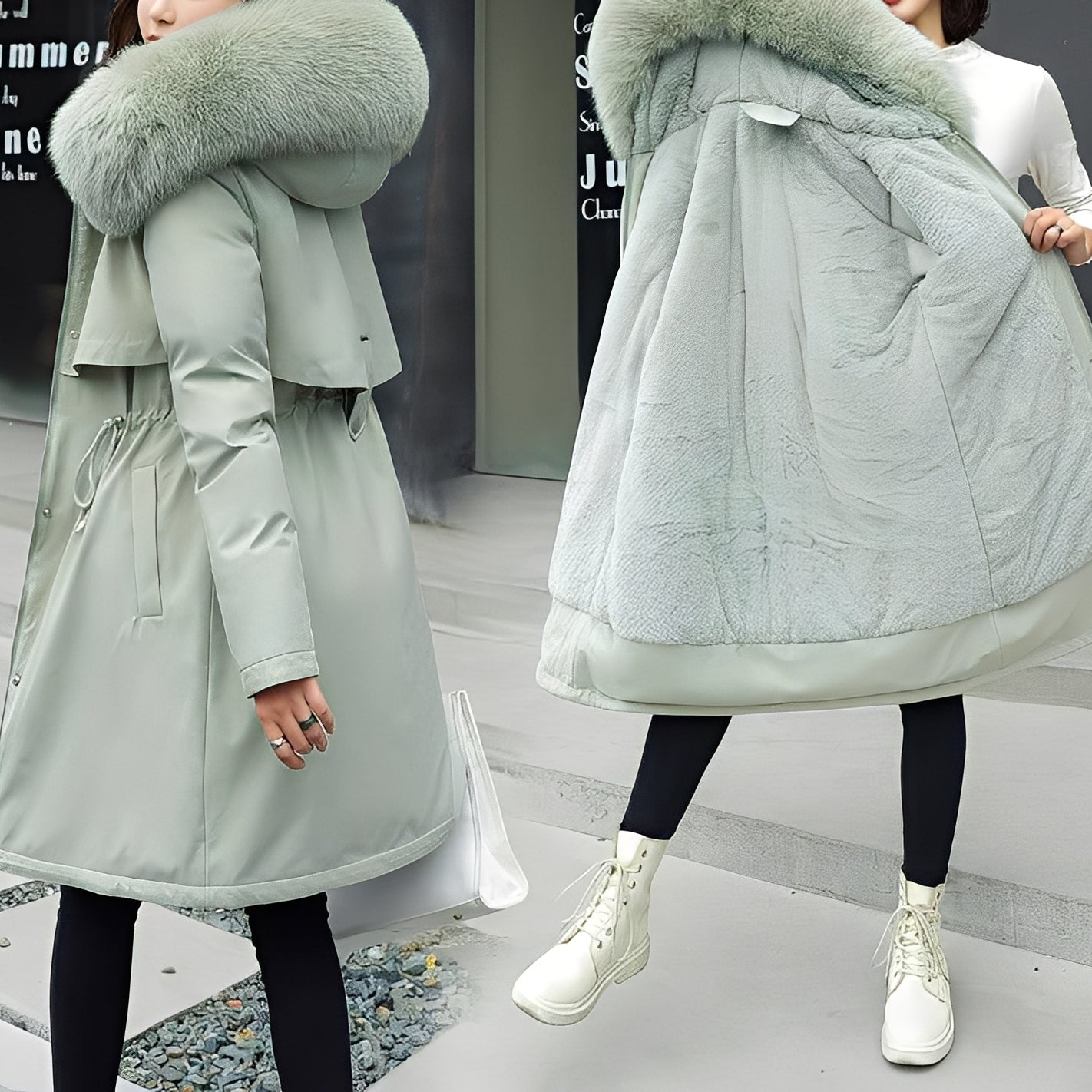 Evette | Manteau Chaud D’Hiver Pour Femme