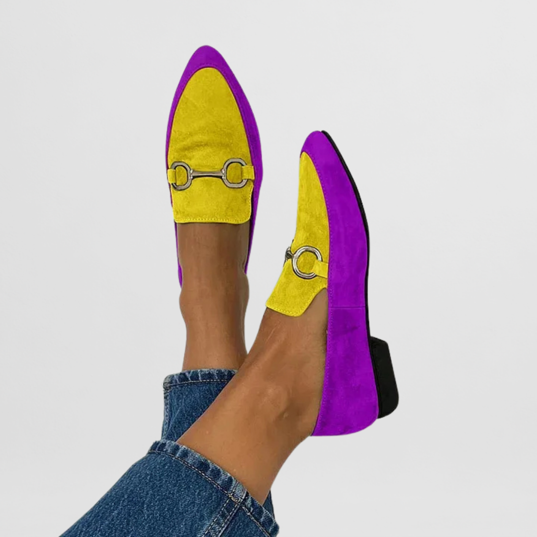 Zafira | Mocassins Colorés Avec Motifs Pour Femmes
