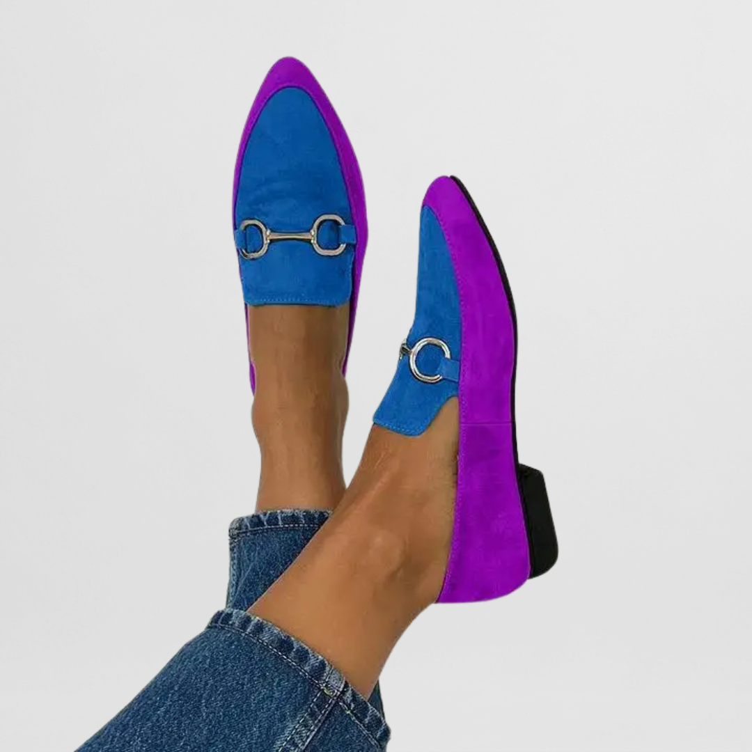 Zafira | Mocassins Colorés Avec Motifs Pour Femmes