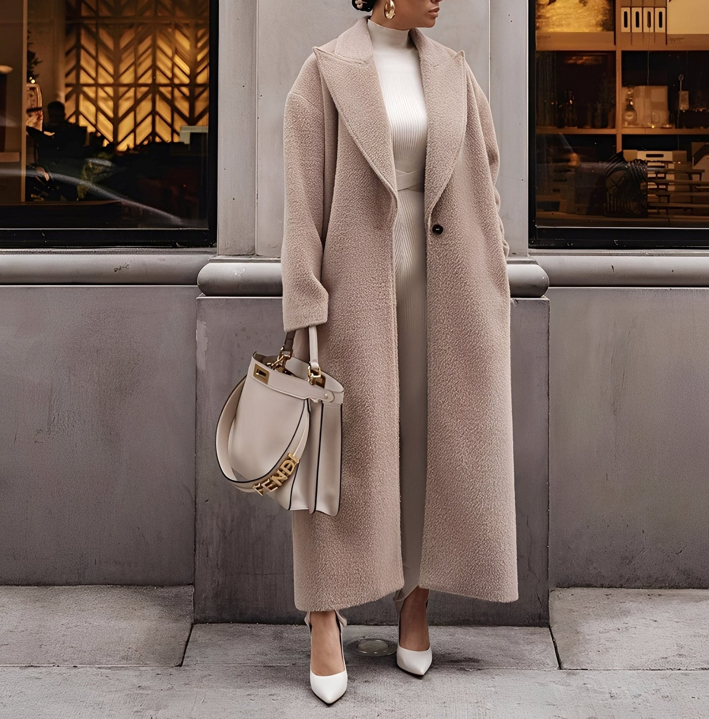 Quinlan | Manteau Oversize Élégant Et Confort Absolu
