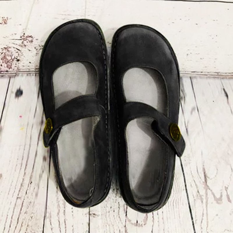 Vita | Femme Daim Brock sculpté Confortables Chaussures