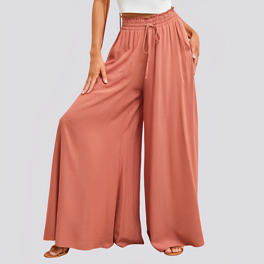 Verónica | Pantalon Décontracté Ample À Jambes Larges Pour Femme