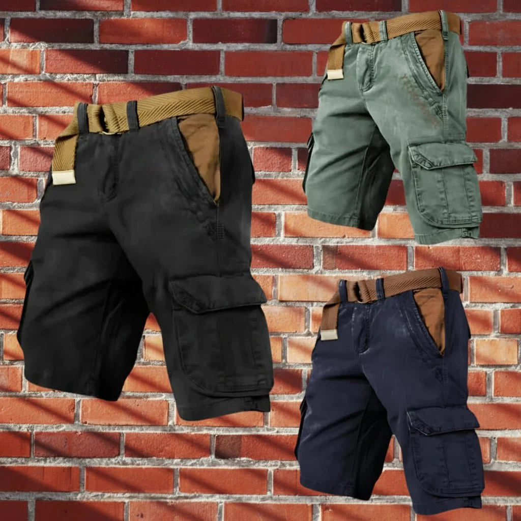Abramo | Short Cargo Confortable Pour Homme Avec De Nombreuses Poches