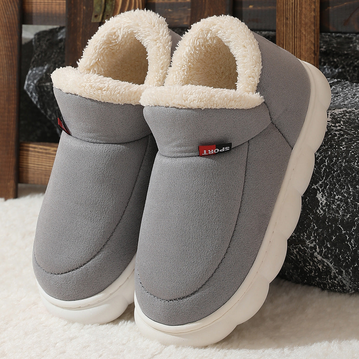 Rebecca - Sneakers En Peluche Chauds Et Stylés Pour Femmes