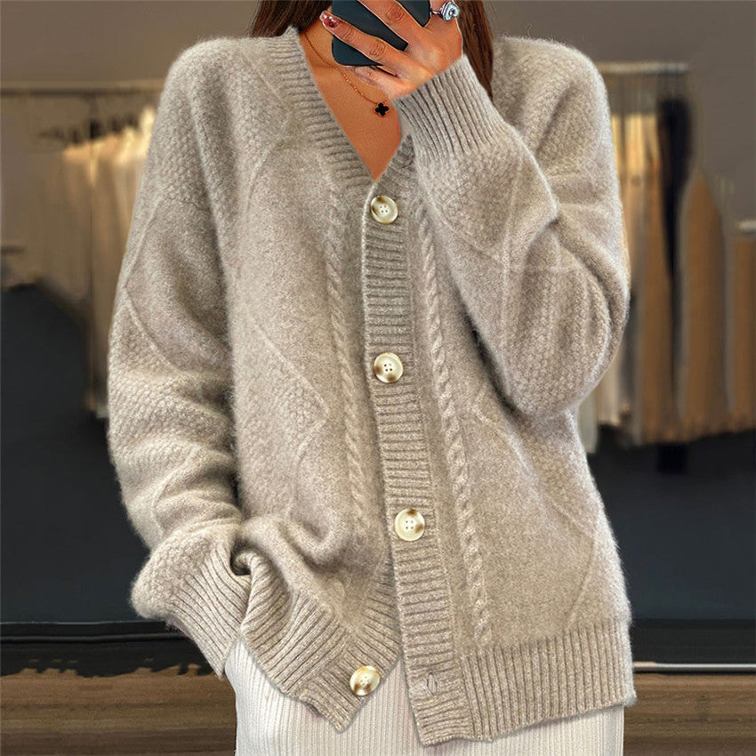 Isabella – Gilet En Maille Pour Femme