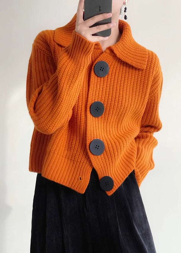 Amélie | Cardigan À Manches Longues  En Maille Texturée