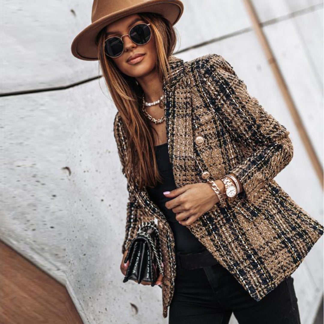 Lamel | Blazer à Coupe Cintrée Avec Fermeture à Un Bouton Pour Femme