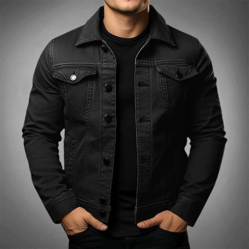 Elkanah | Veste En Jean Moderne Pour Homme
