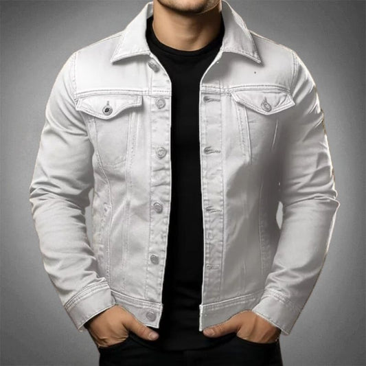 Elkanah | Veste En Jean Moderne Pour Homme