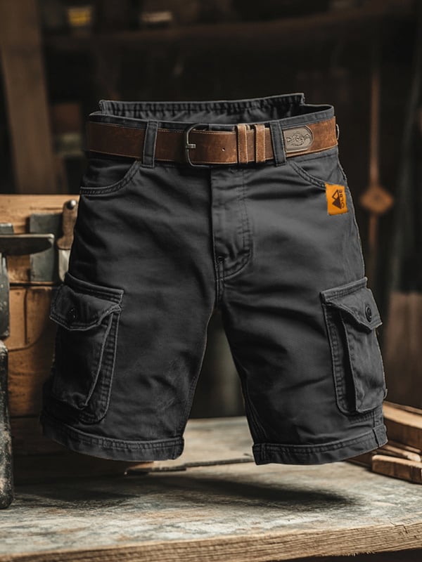 Cargo Shorts Herren | Robuste Bermuda mit Multi-Taschen & Workwear-Look