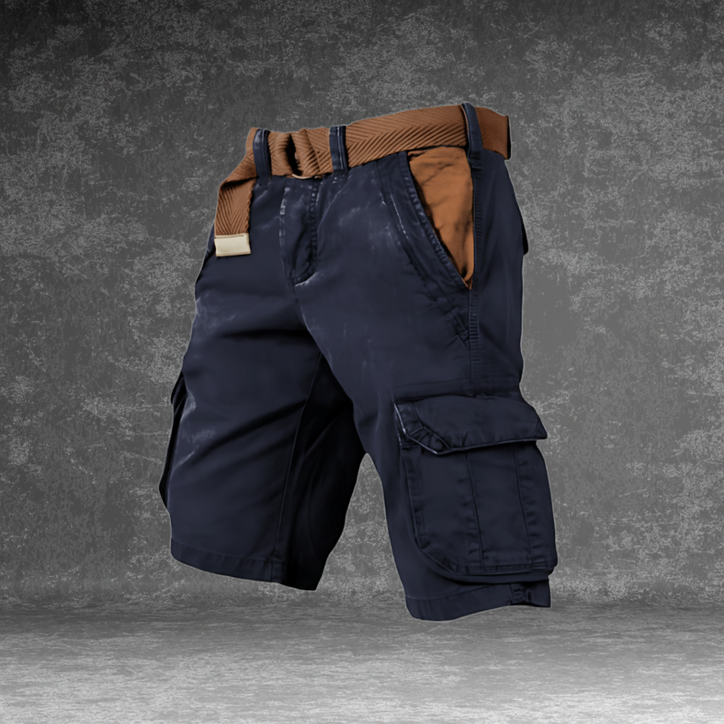Abramo | Short Cargo Confortable Pour Homme Avec De Nombreuses Poches