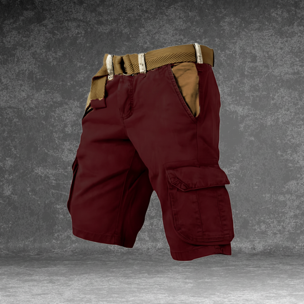Abramo | Short Cargo Confortable Pour Homme Avec De Nombreuses Poches
