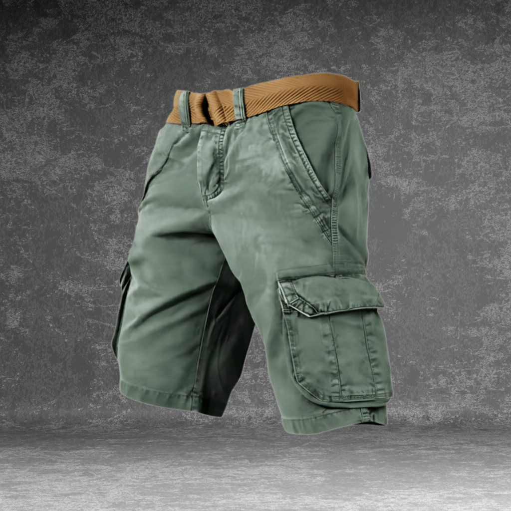 Abramo | Short Cargo Confortable Pour Homme Avec De Nombreuses Poches