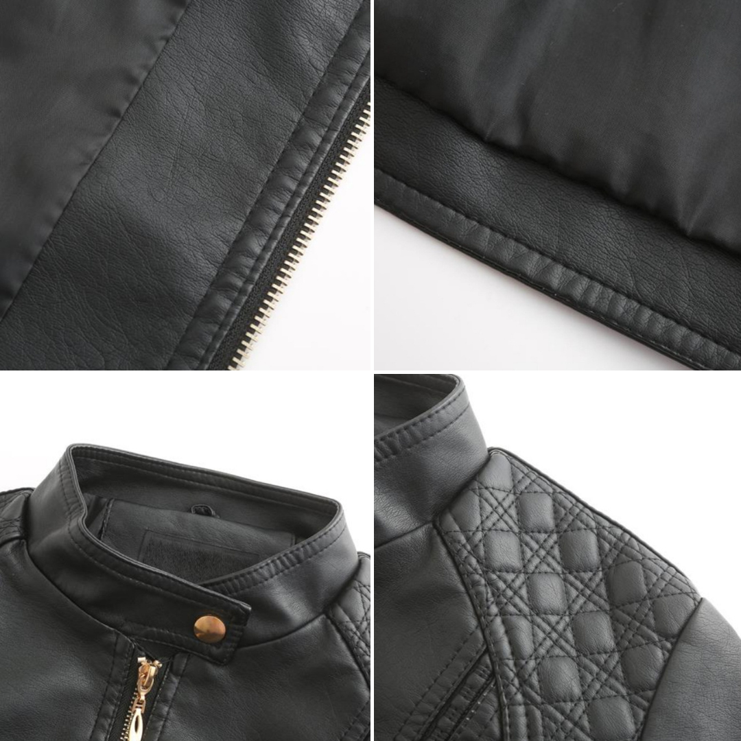 Marcela | Veste En Cuir Élégante Pour Femme