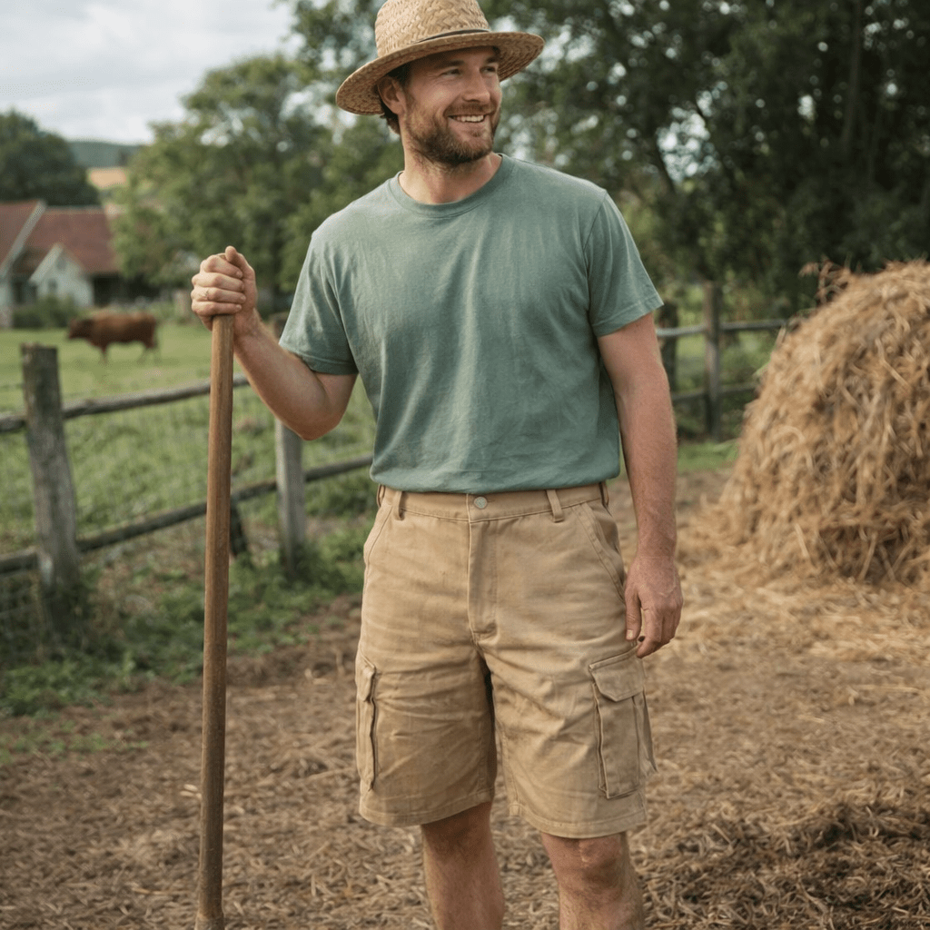 Abramo | Short Cargo Confortable Pour Homme Avec De Nombreuses Poches