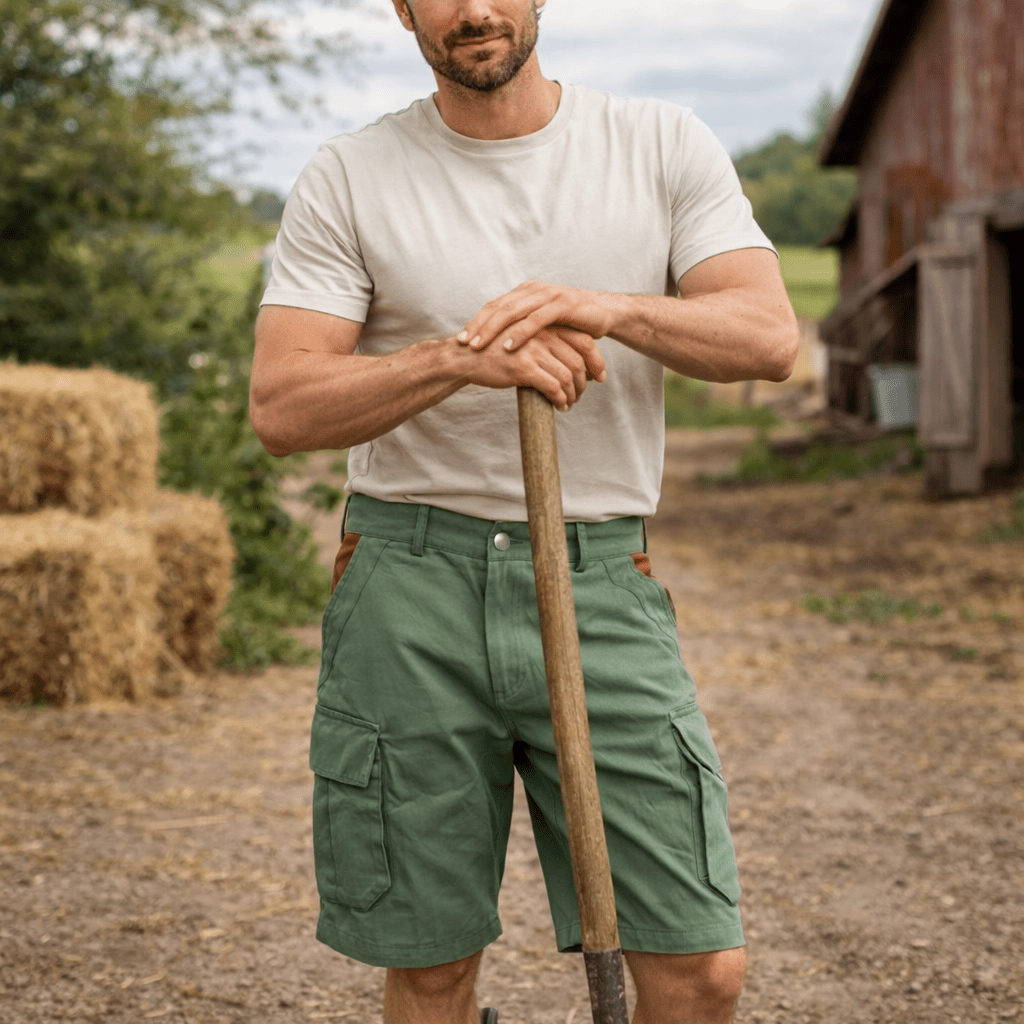 Abramo | Short Cargo Confortable Pour Homme Avec De Nombreuses Poches