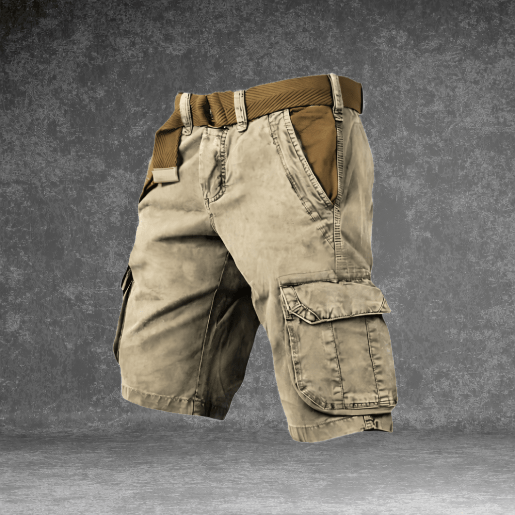 Abramo | Short Cargo Confortable Pour Homme Avec De Nombreuses Poches