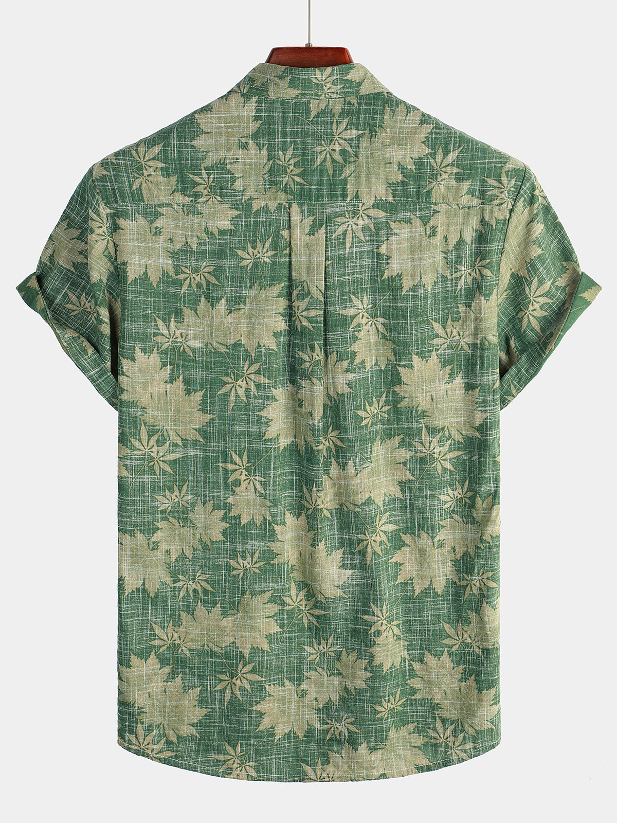 Zack | Chemise Hawaïenne En Coton Pour Homme À Manches Courtes