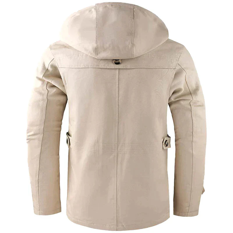 Miler | Veste d’Hiver Isolée avec Capuche et Fermeture Zippée pour Homme