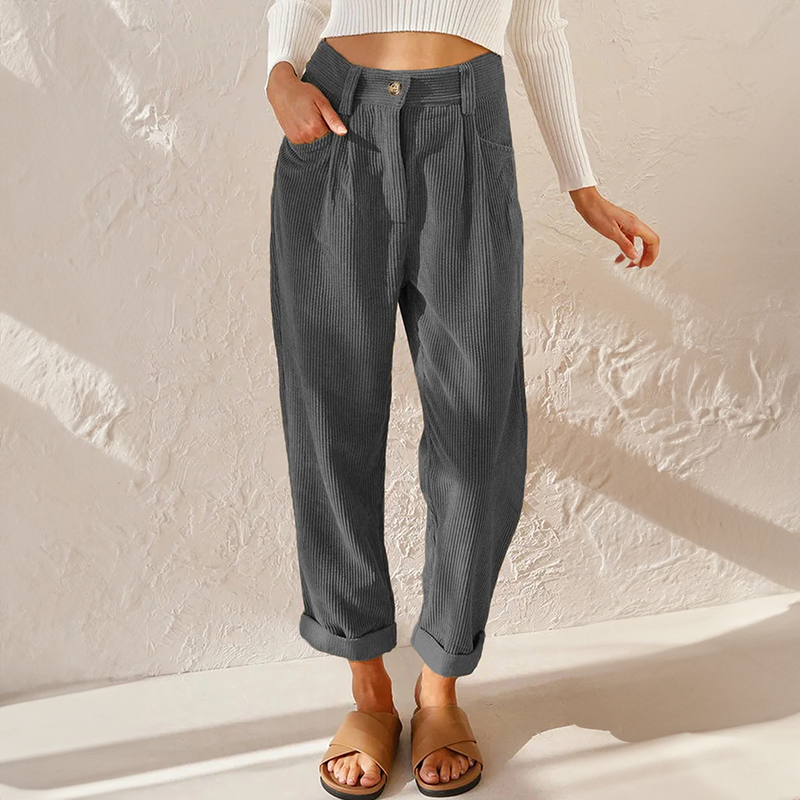 Lola | Pantalon Taille Haute Élégant