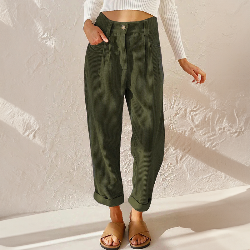 Lola | Pantalon Taille Haute Élégant