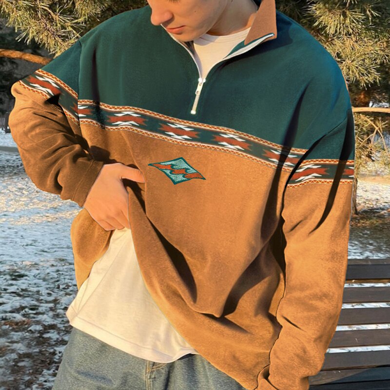 Elijah | Pull Élégant À Col Zippé