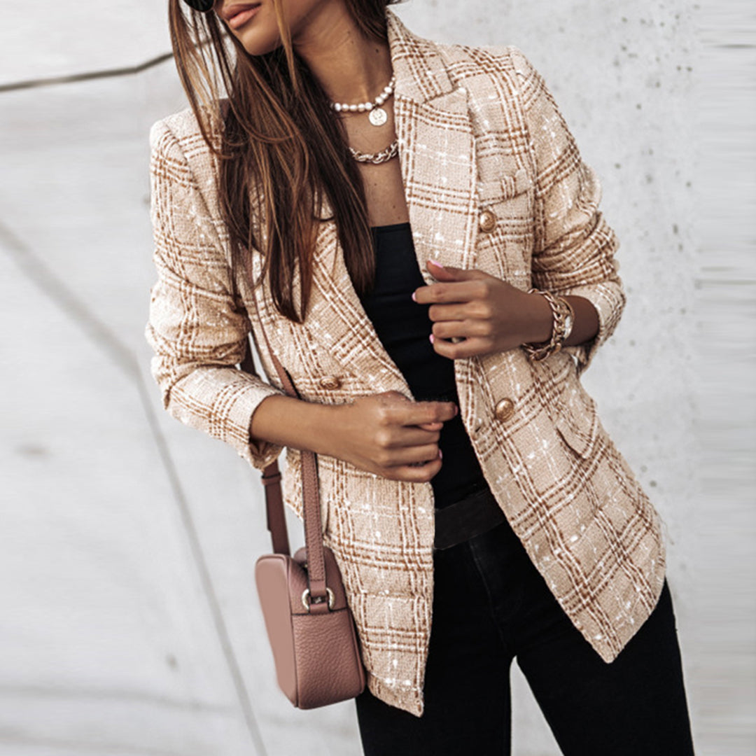 Lamel | Blazer à Coupe Cintrée Avec Fermeture à Un Bouton Pour Femme