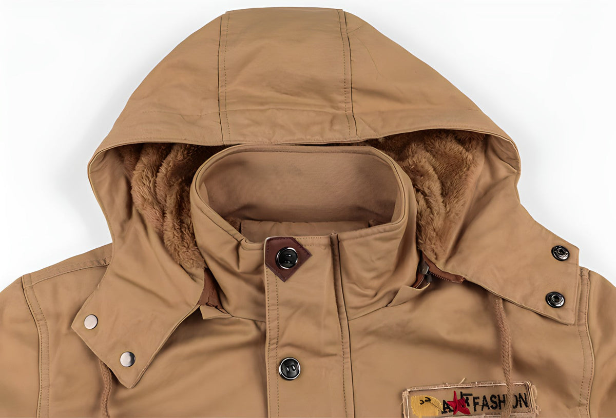 Léo | Manteau Imperméable Avec Doublure En Polaire Et Taille Ajustable