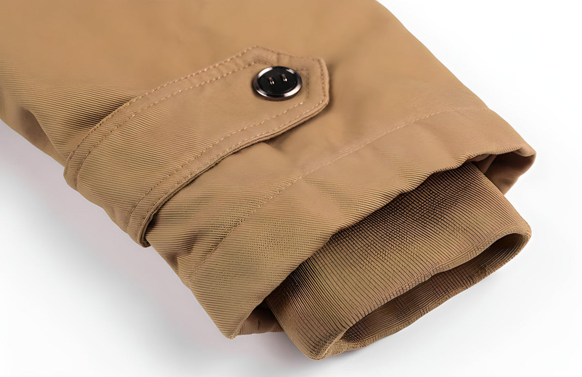 Léo | Manteau Imperméable Avec Doublure En Polaire Et Taille Ajustable